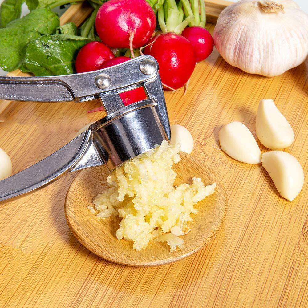 Garlic Press Crusher Mincer Chopper Peeler Squeeze Ginger – Meal